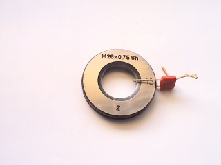 Závitový kalibr - kroužek M26x0,75 6h -zmetkový