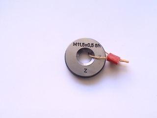 Závitový kalibr - kroužek M11,5x0,5 6h -zmetkový