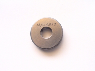 Závitový kalibr - kroužek M13,5x0,35 -dobrý