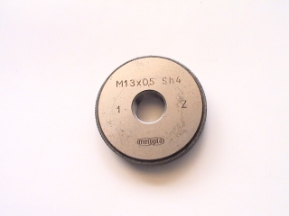 Závitový kalibr - kroužek M13x0,5 Sh4 -zmetkový