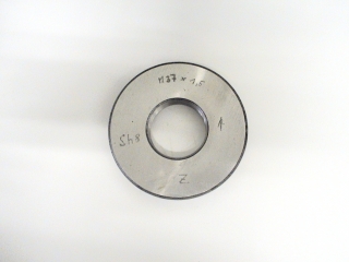Závitový kalibr - kroužek M37x1,5 Sh8 -zmetkový