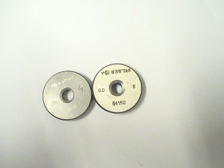 Závitový kalibr - kroužek  W3/8" Sh8 -dobrý + zmetkový 