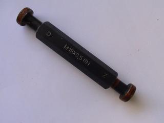 Závitový kalibr - trn M15x0,5 6H